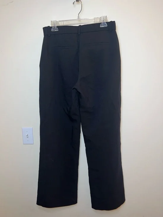 Abercrombie & Fitch Black Wide Leg Pants - Picture 2 of 10